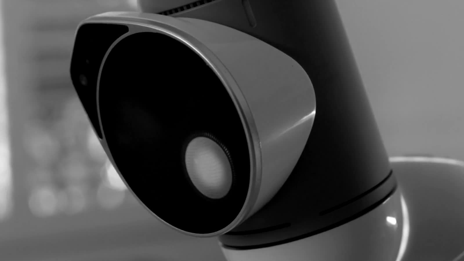 Abstraktes Technologiemotiv als visuelle Begleitung